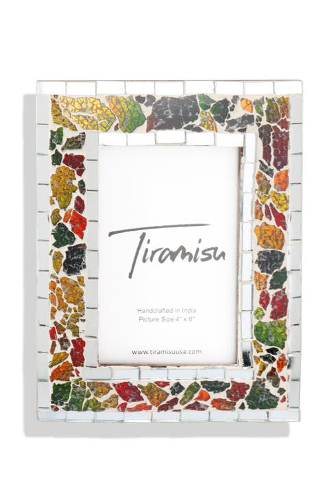 Arctic Whisper Mosaic 4" x 6" Picture Frame