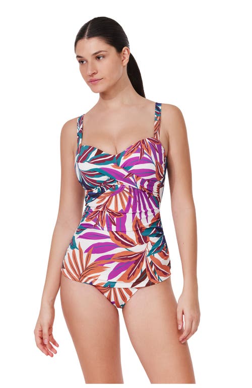 Gottex Plantopia D-cup Tankini Top In Multi