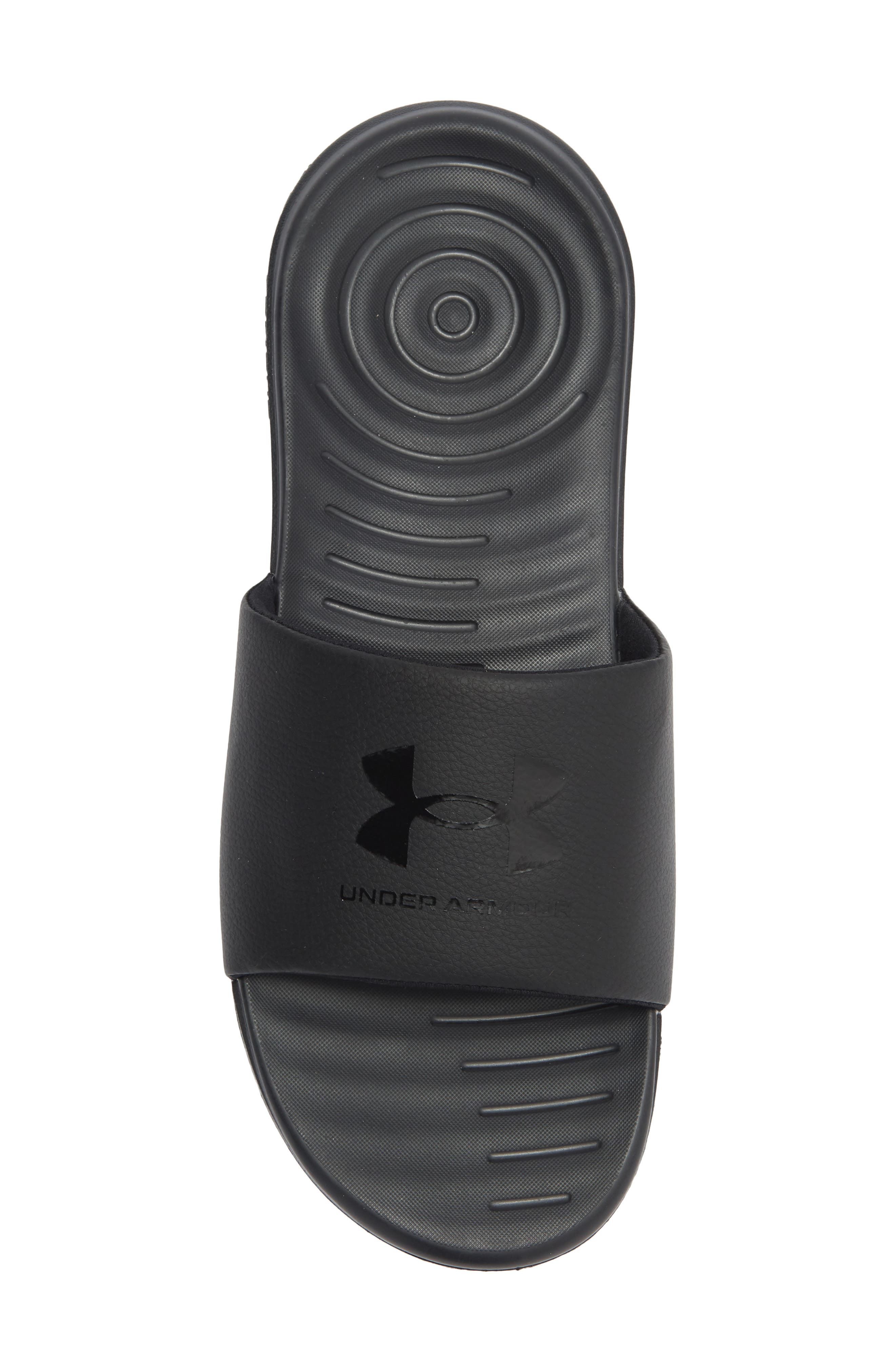 Ansa Slide Sandal, Alternate, color, 003 BLACK