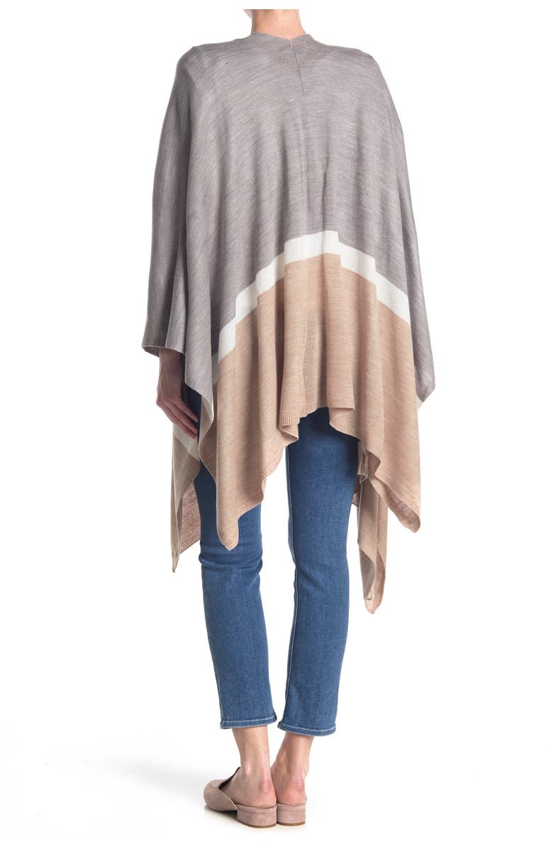 Calvin Klein Colorblock Shawl, Alternate, color, 