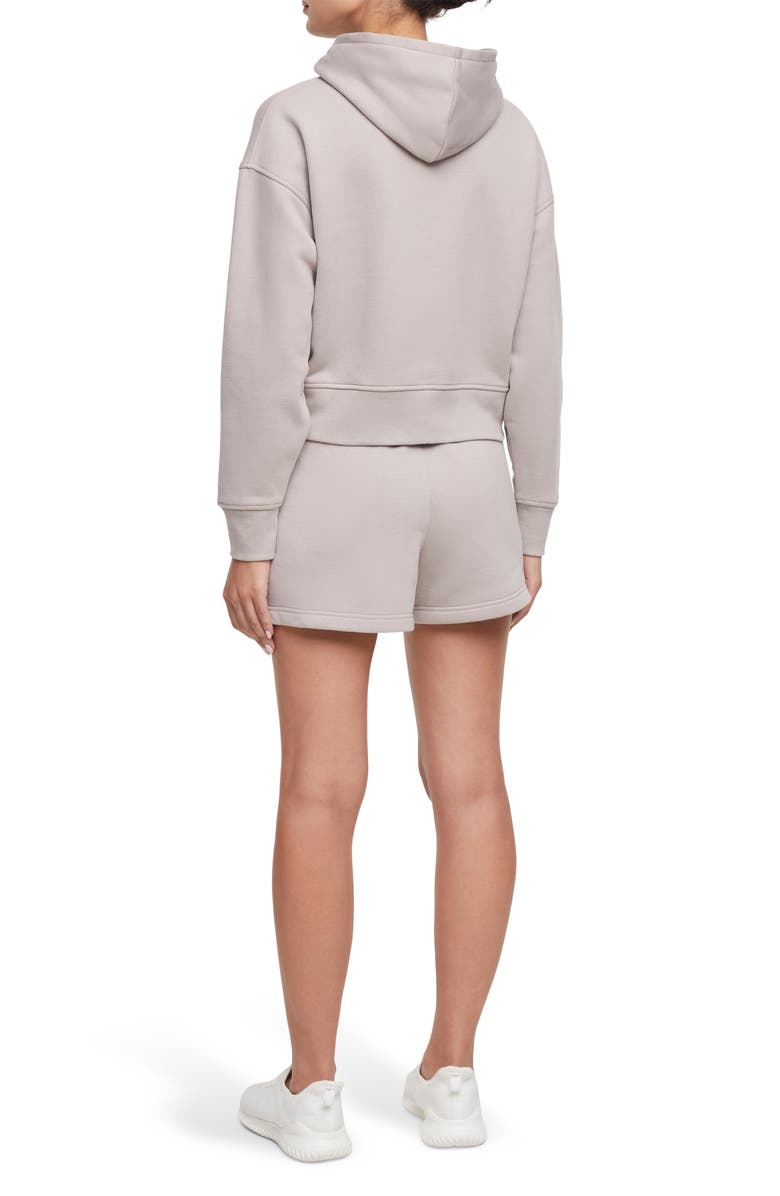 BALANCE COLLECTION Wren Fleece Hoodie & Shorts Set, Alternate, color, Atmosphere