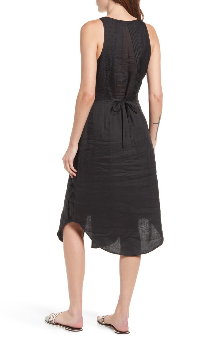 rag & bone Criseli Linen Sundress, Alternate, color,