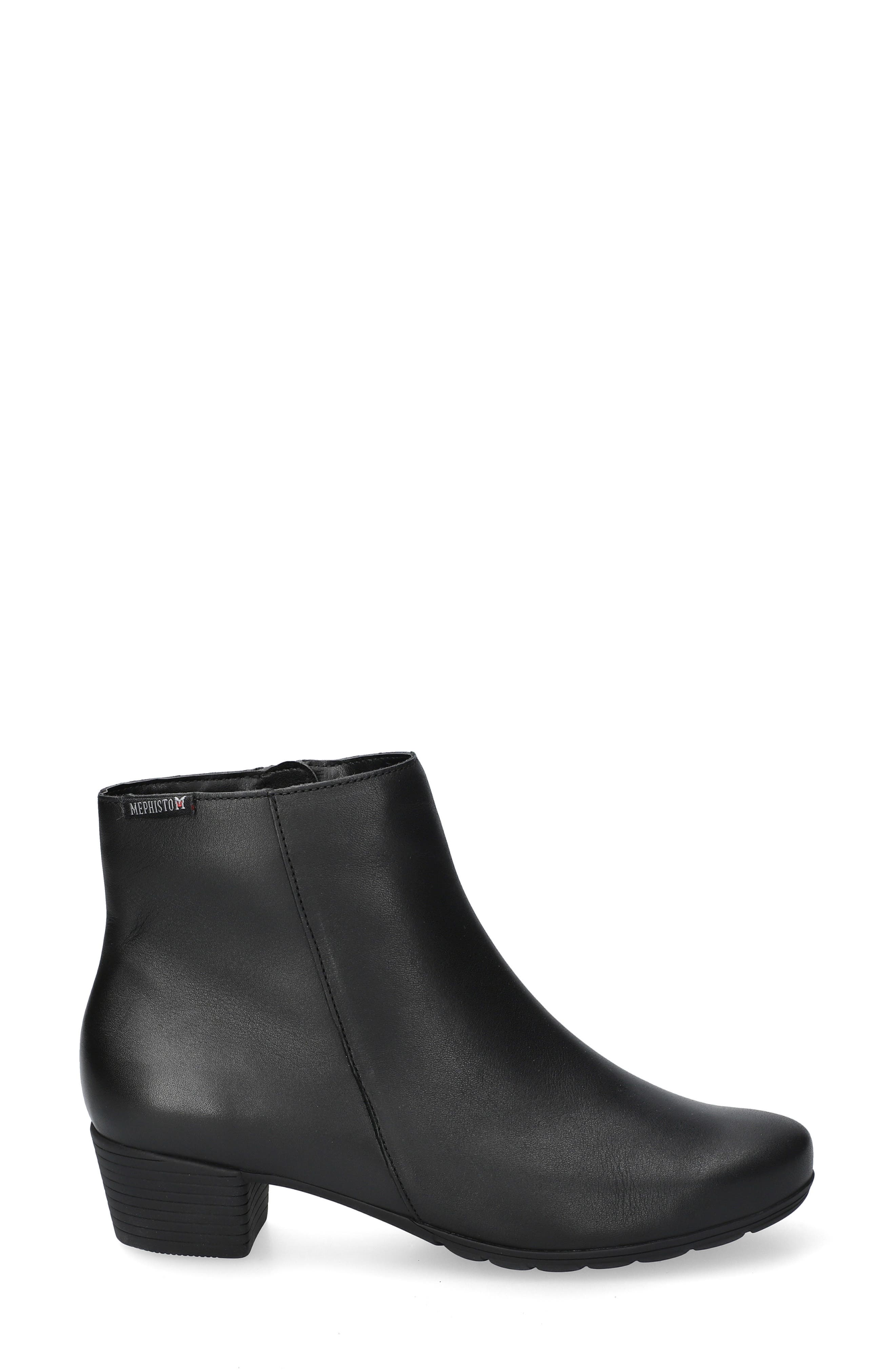Mephisto Iola Ankle Boot, Alternate, color, Black