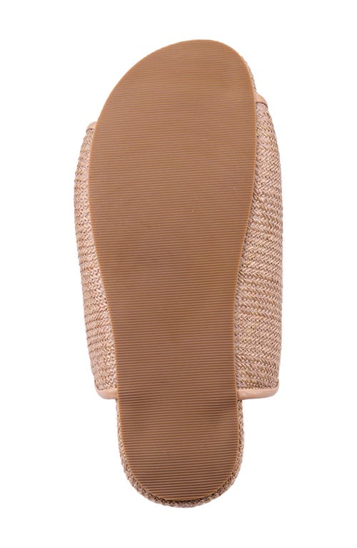 Shushop Lililan Slide Sandal In Brown