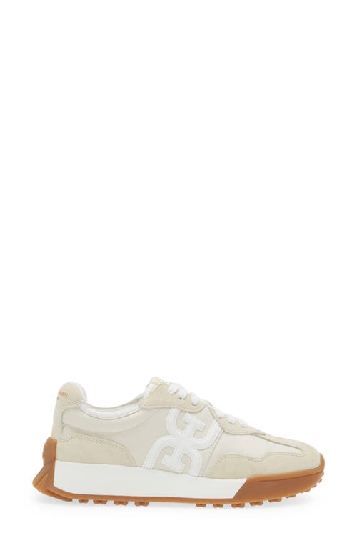 Shop Sam Edelman Langley Sneaker In White/blush/coral