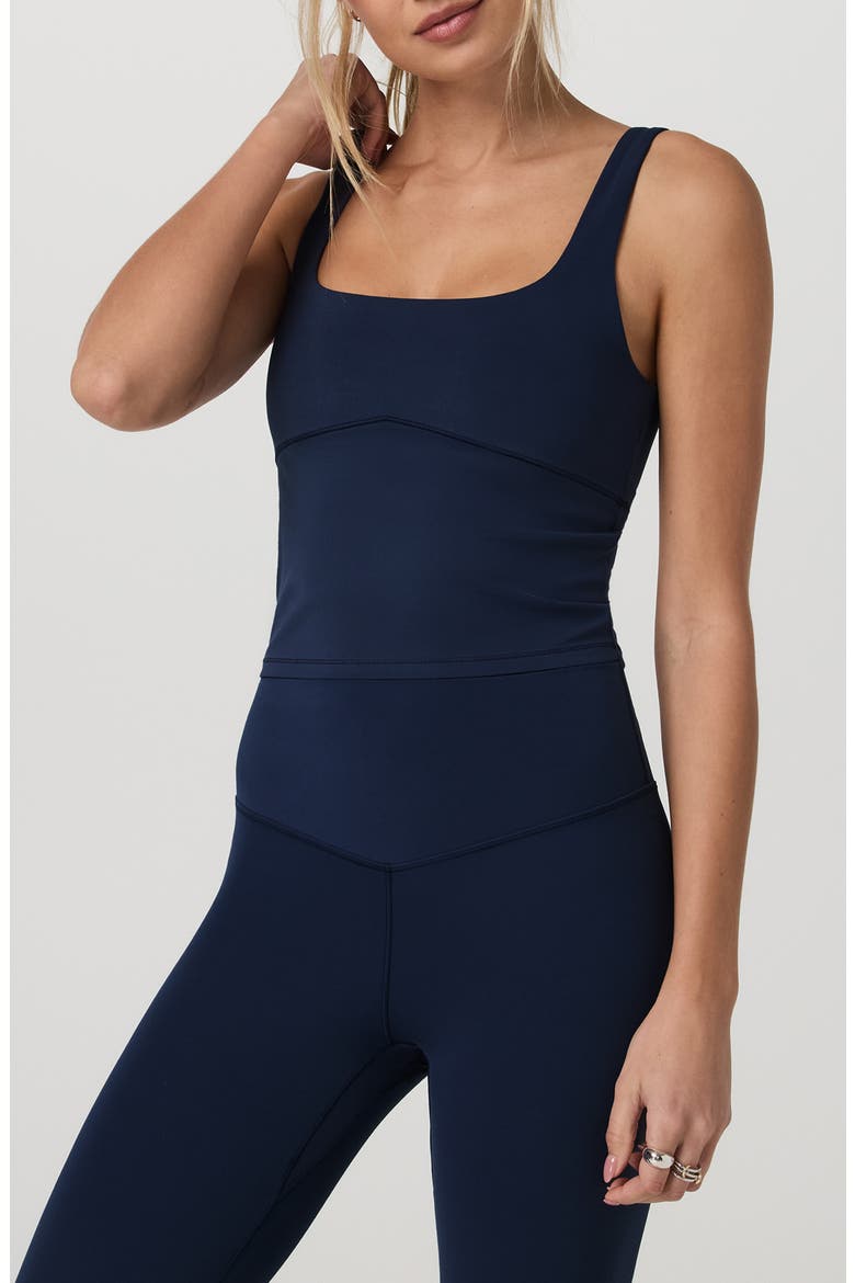AllTheForm Support Tank, Main, color, BLUE COAST