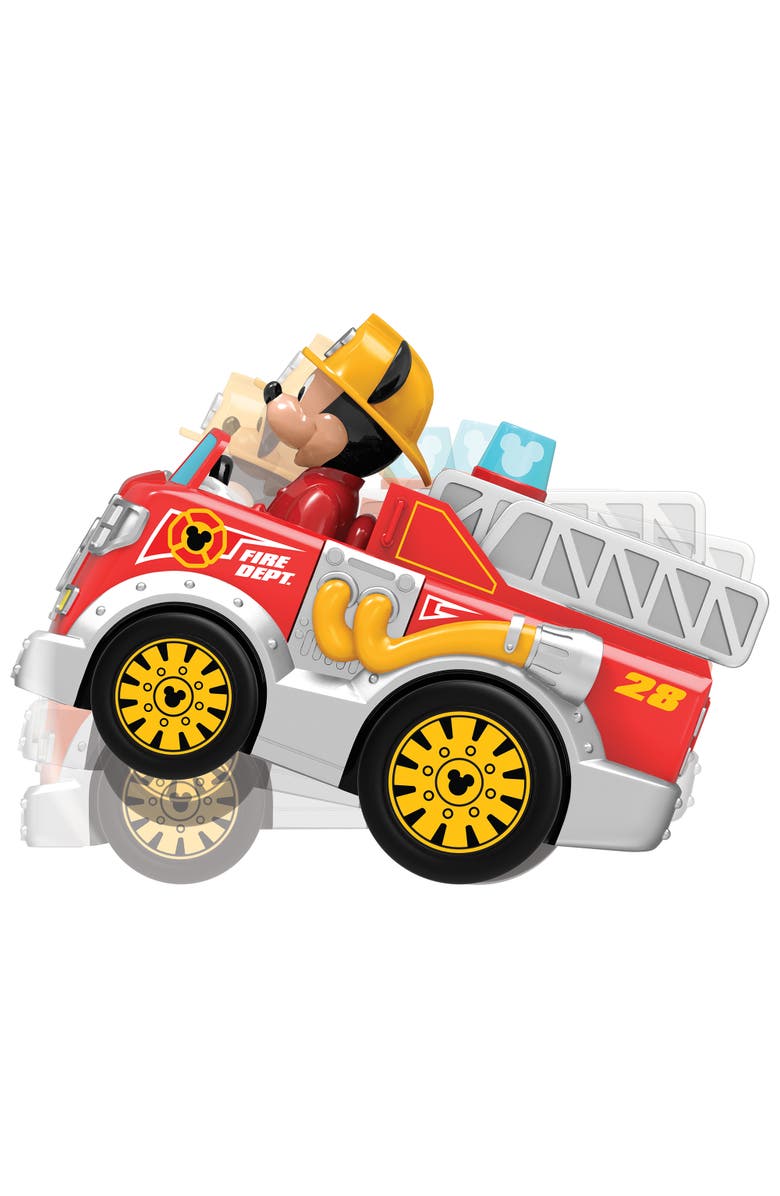 Disney Junior Remote Control Mickey's Fire Truck, Alternate, color, Red