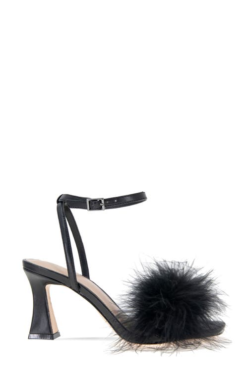 Bcbgeneration Relby Faux Feather Sandal