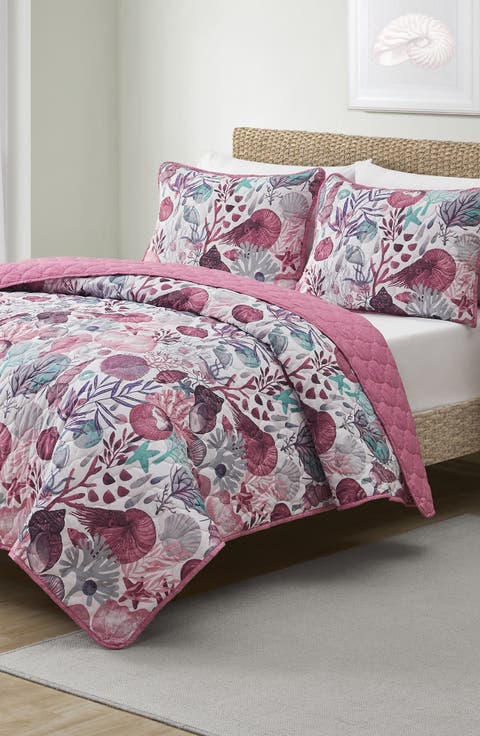 Ivory Coast Reversible Quilt Set