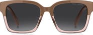 Marc Jacobs 53mm Gradient Square Sunglasses