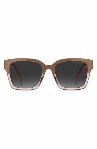 53mm Gradient Square Sunglasses