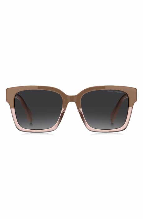 Marc Jacobs 53mm Gradient Square Sunglasses