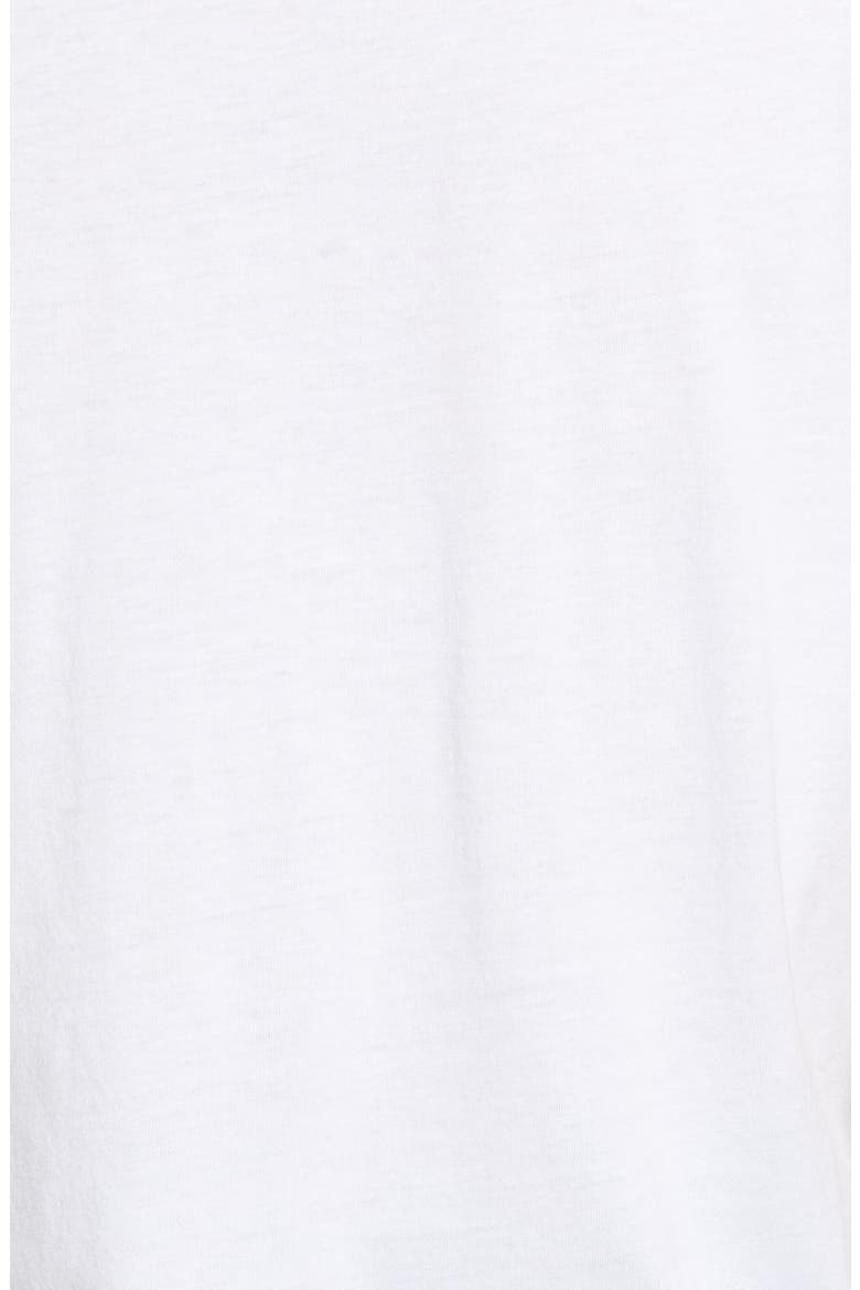 Ruffle Cuff T-Shirt, Alternate, color, WHITE