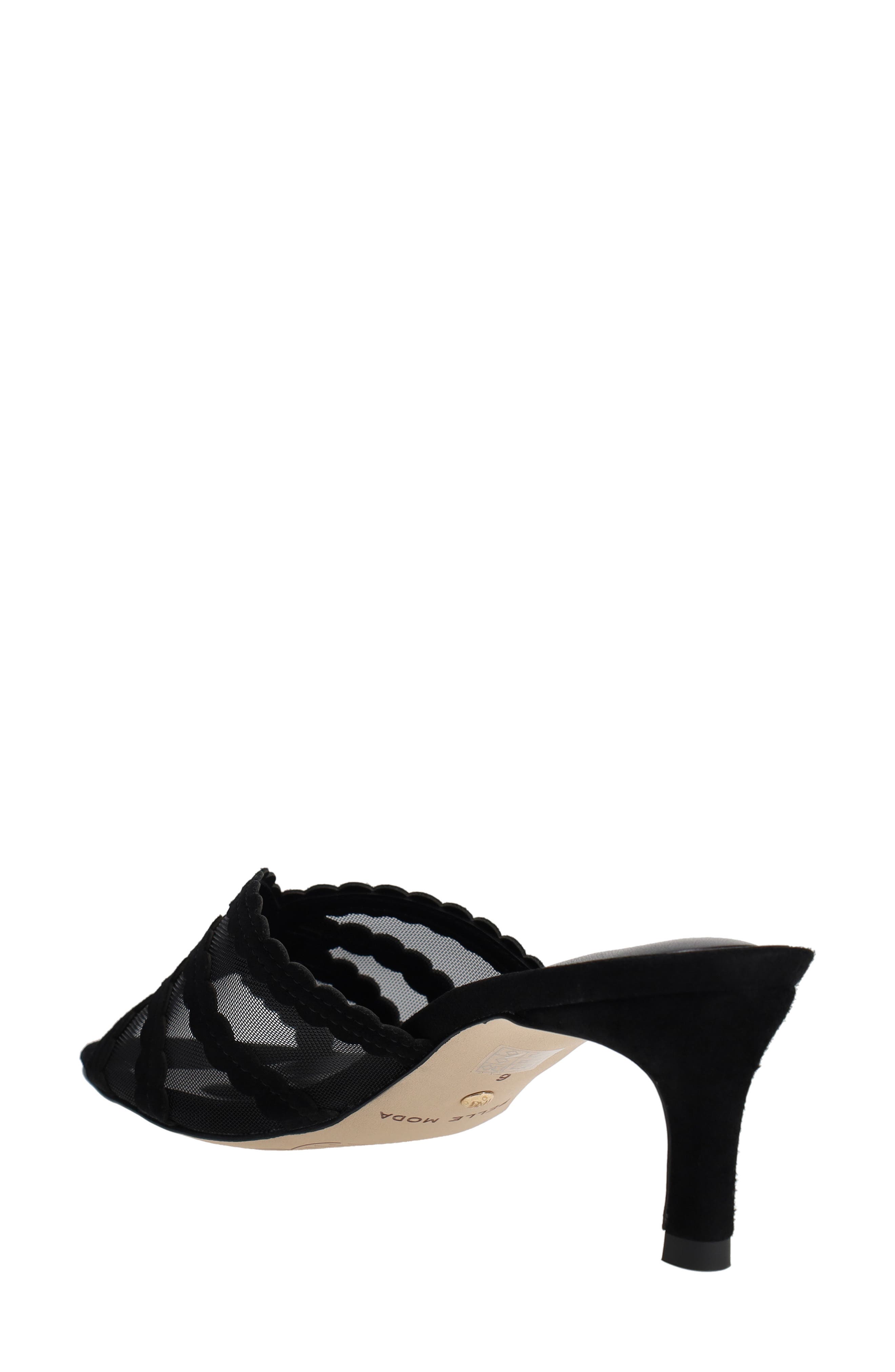 Vione Kitten Heel Slide Sandal, Alternate, color, BLACK