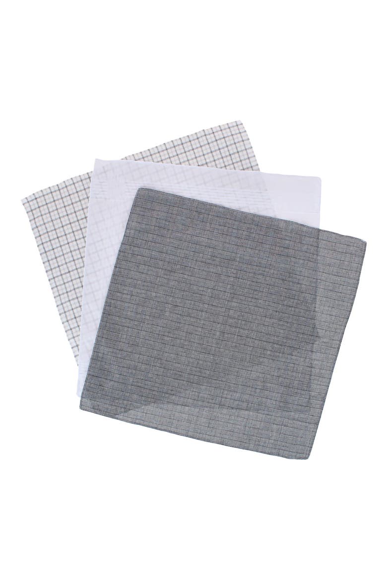 3-Pack Cotton Handkerchiefs, Alternate, color, MULTI