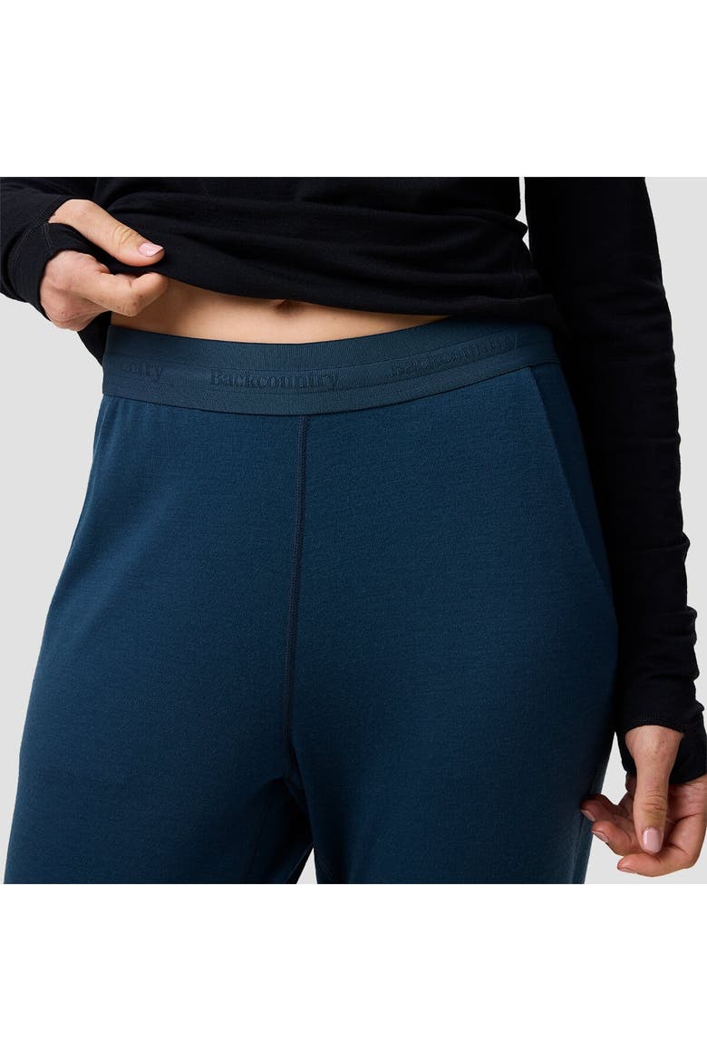 Cedars Rws Merino Mid-Wt Baselayer Jger Bottom - Women's, Alternate, color, Midnight Blue