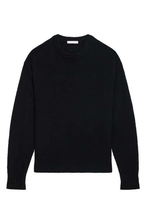 Helmut Lang Lithe 3 Brushed Wool & Cashmere Sweater In Black