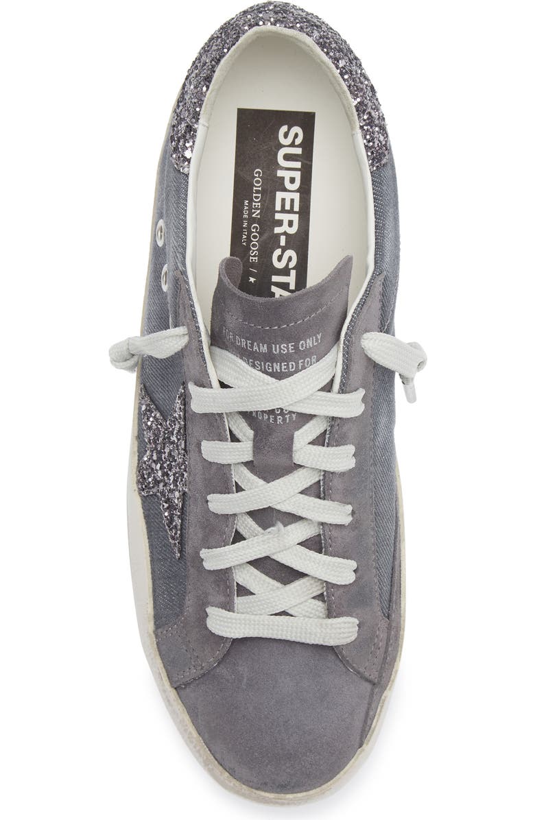 Golden Goose Super-Star Low Top Sneaker, Alternate, color, Grey
