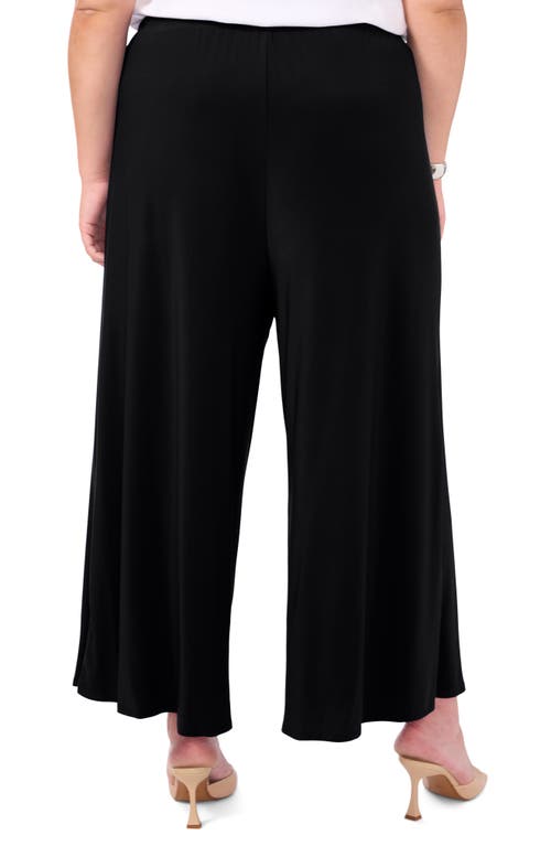 Vince Camuto Solid Drawstring Pants In Rich Black
