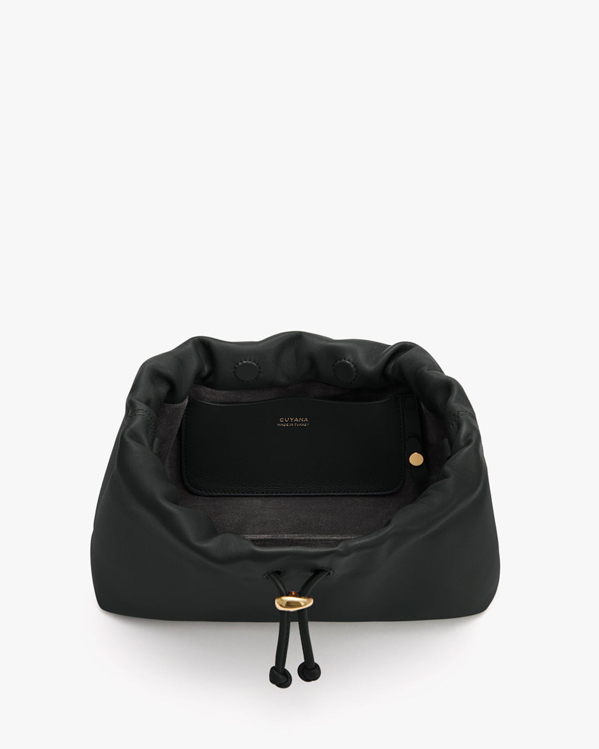 Cuyana Mini Dia Bag, Alternate, color, Black