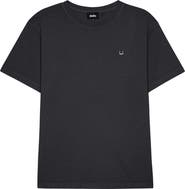 Dalix Mens Lil Smile Midweight Garment Dye Tee