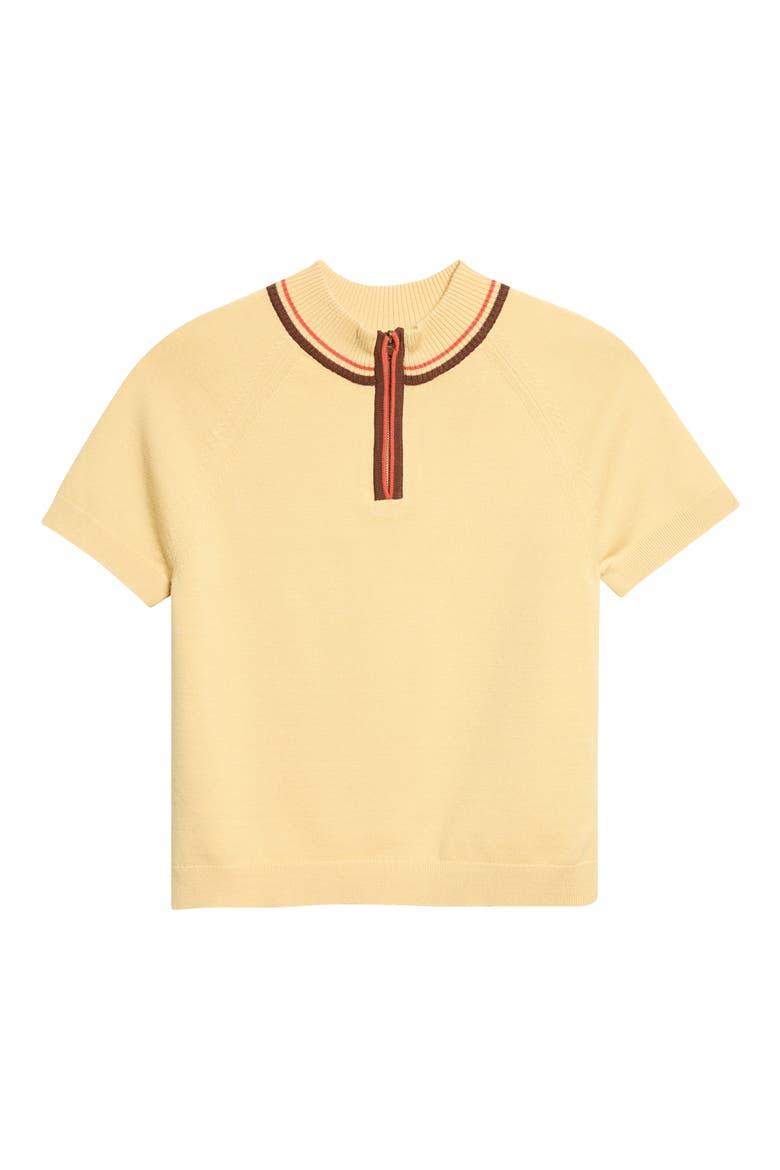 Noah Half Zip Pullover, Alternate, color, SAND