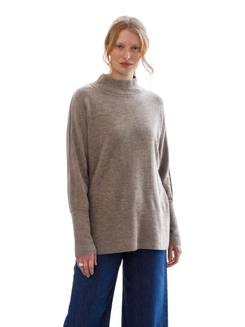 Drape Funnel Neck Sweater