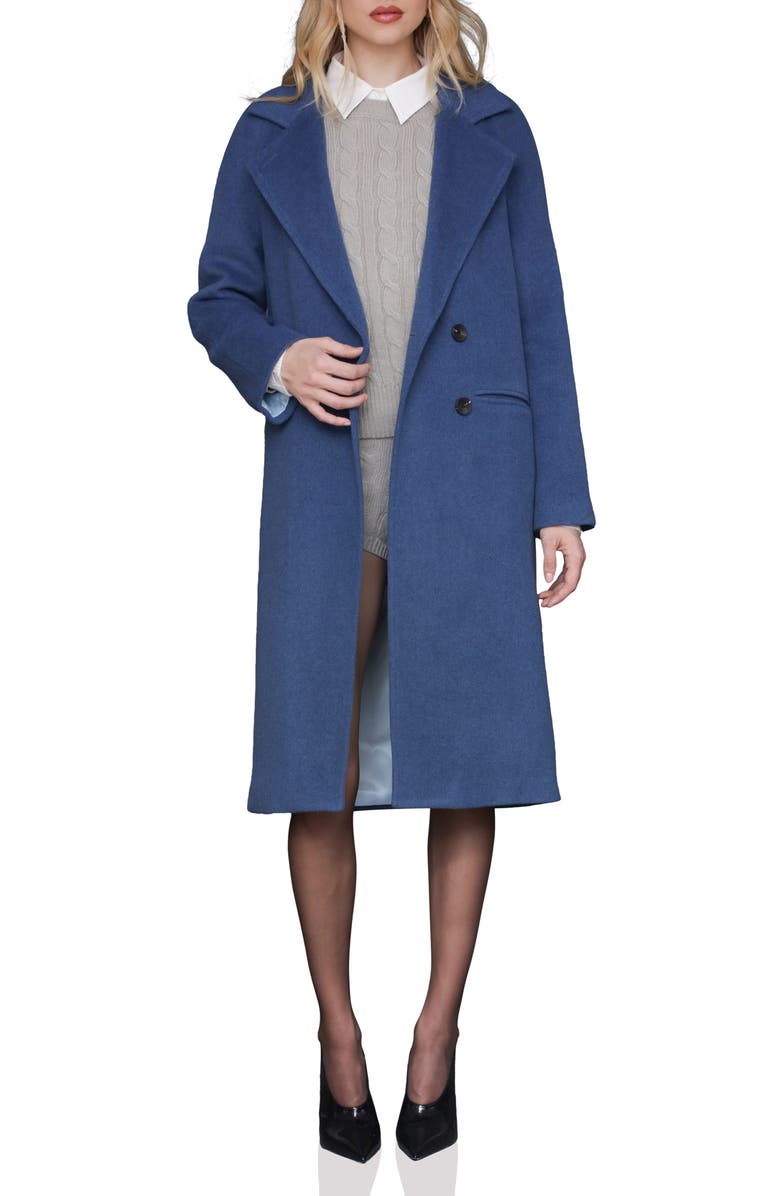 Avec Les Filles Walker Raglan Coat, Main, color, 
