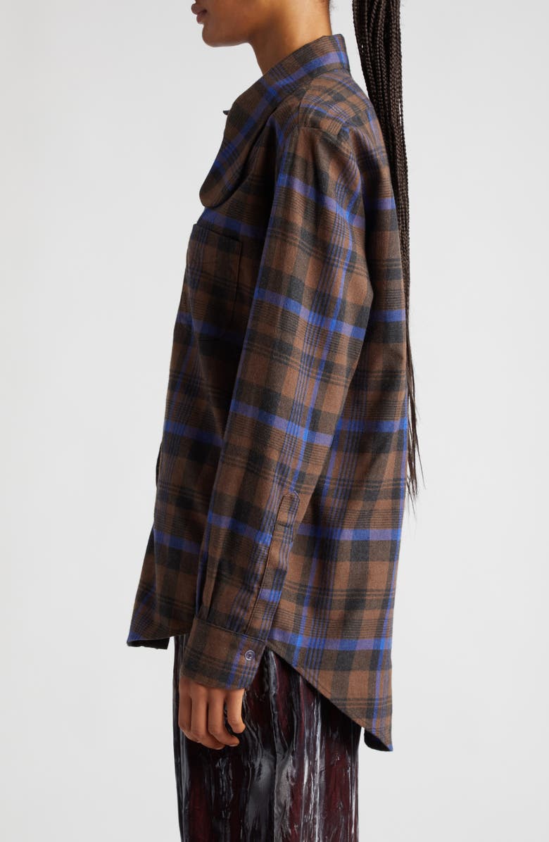 Collina Strada Bunny Collar Button-Up Shirt, Alternate, color, 