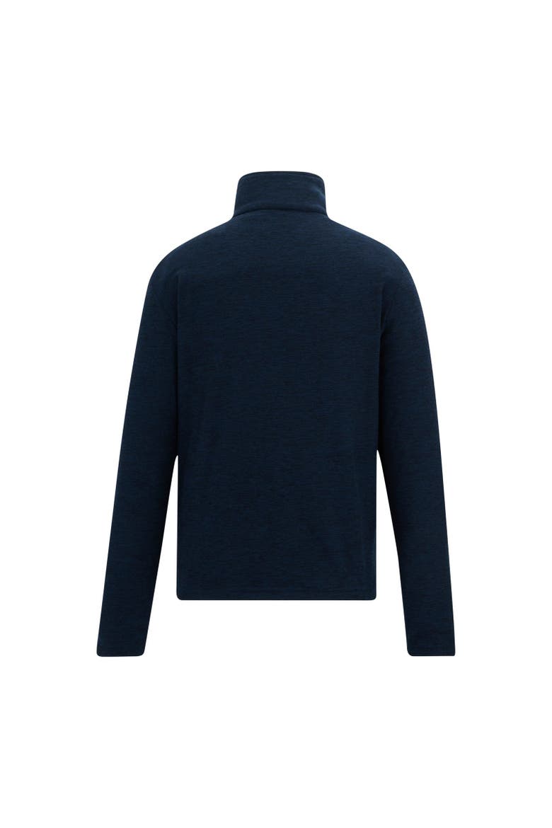 Thompson Marl Half Zip Fleece Jacket, Alternate, color, Navy