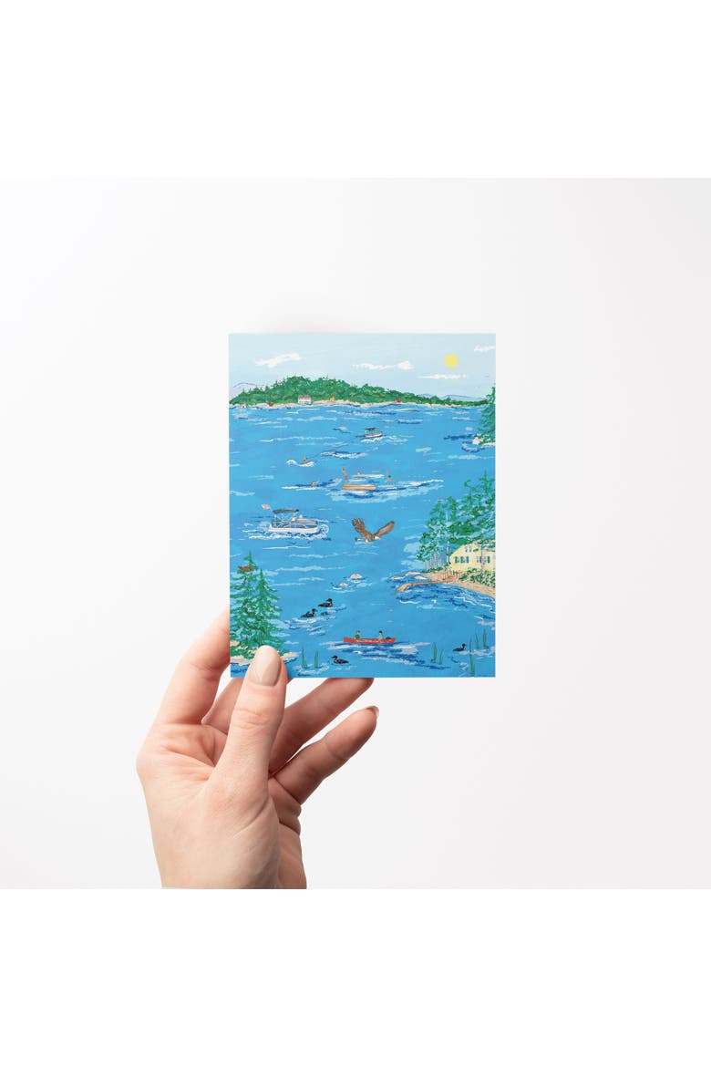 Lake Days Set of 8 Greeting Cards, Alternate, color, Multi-Pack