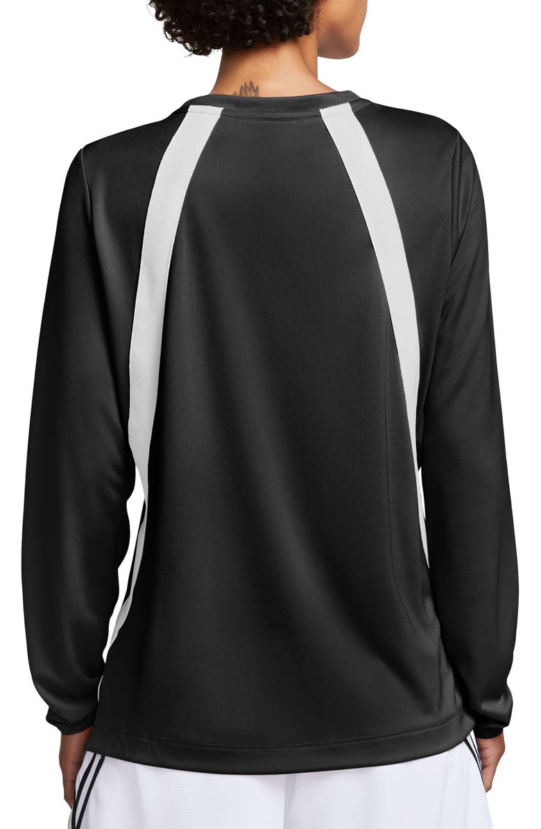 Nike Dri-FIT Long Sleeve Mesh Basketball T-Shirt, Alternate, color, 