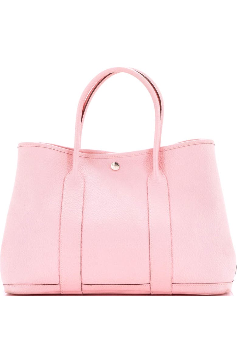 Pre-Owned Hermes Garden Party Tote Leather 36, Alternate, color, Rose Sakura