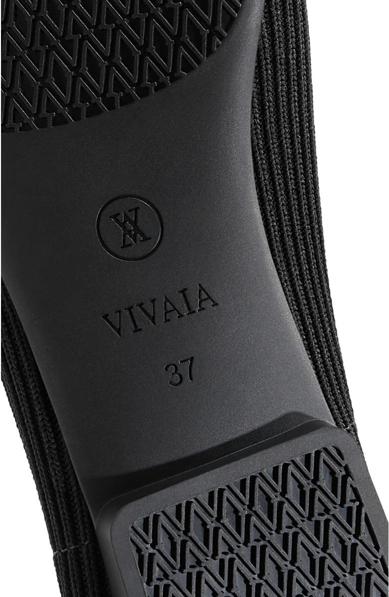 VIVAIA Margot Mary-Jane Square-Toe Ballet Flats, Alternate, color, Black