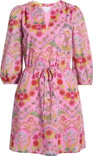 SUGARLIPS Ramsie Floral Print Minidress