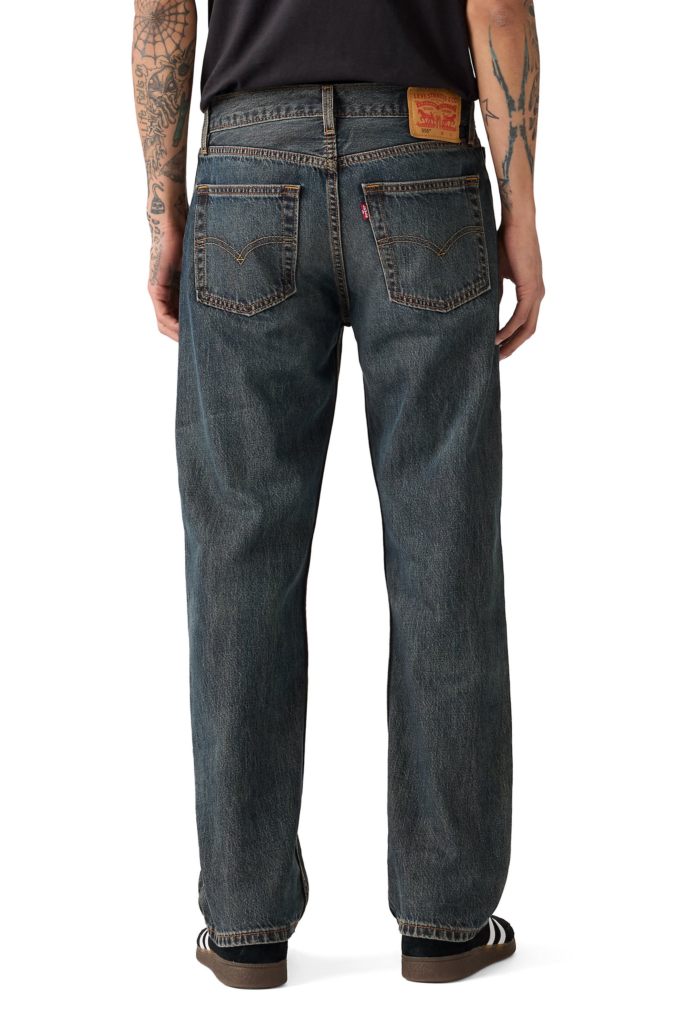 555 Relaxed Straight Leg Jeans - image 2