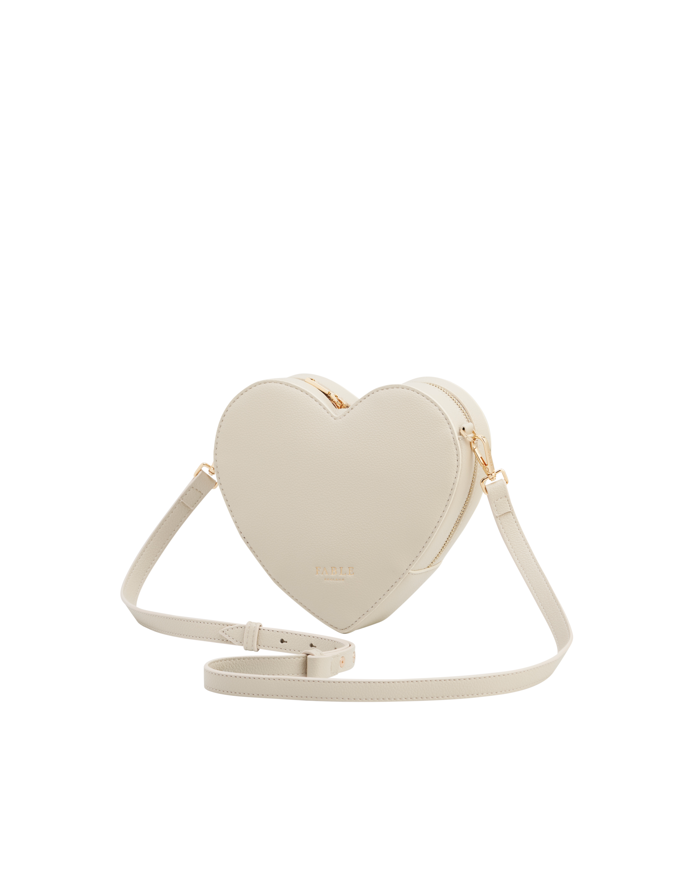 Fable England Penelope Heart Crossbody Purse, Alternate, color, Stone