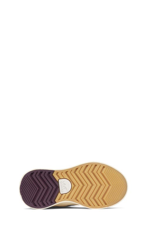 Sorel Kids' Out N About Iv Chillz Waterproof Duck Boot In Epic Plum/black