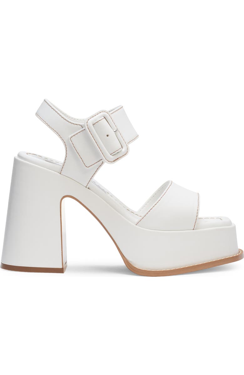 Stella McCartney Skyla Platform Sandal, Alternate, color, White