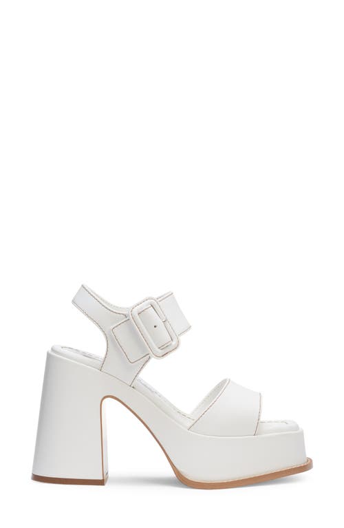 Stella Mccartney Skyla Platform Sandal In White