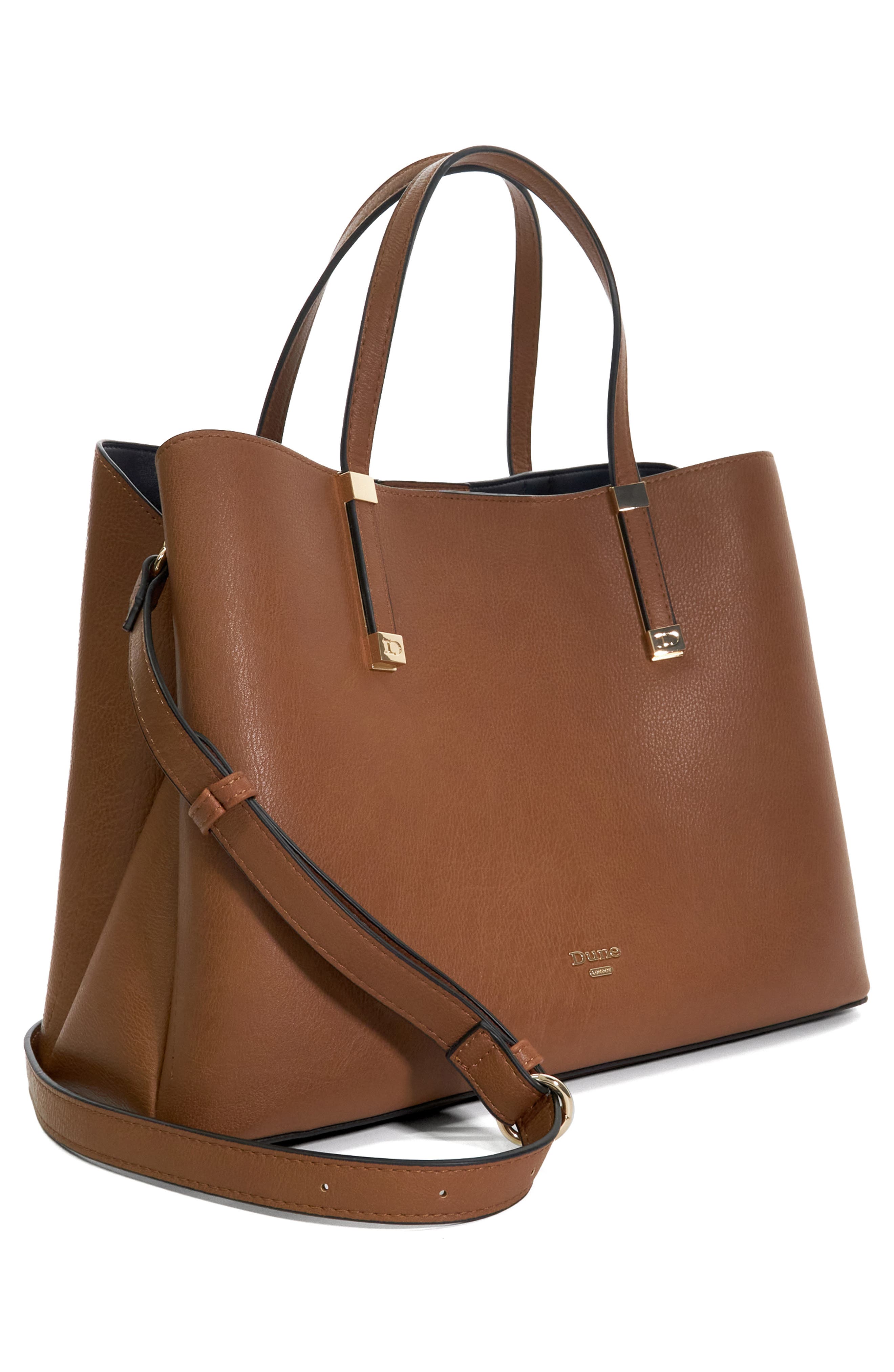 Dune London Dorieo Tote, Alternate, color, Tan