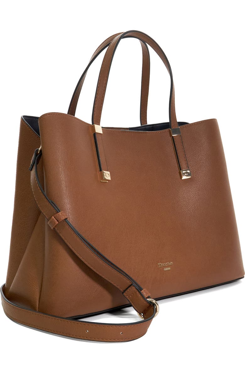Dune London Dorieo Tote, Alternate, color, Tan