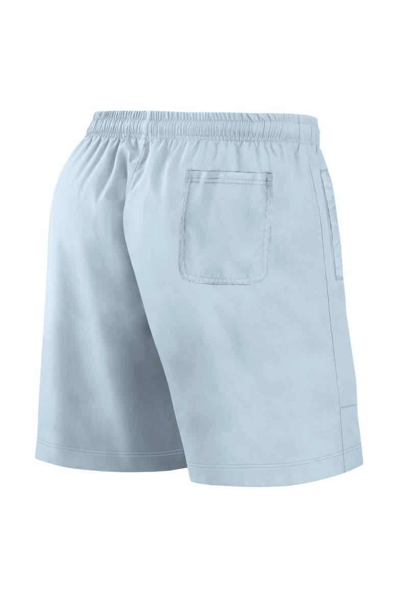 Men's Fanatics Light Blue New York Mets Elements Swim Shorts, Alternate, color, Light Blue
