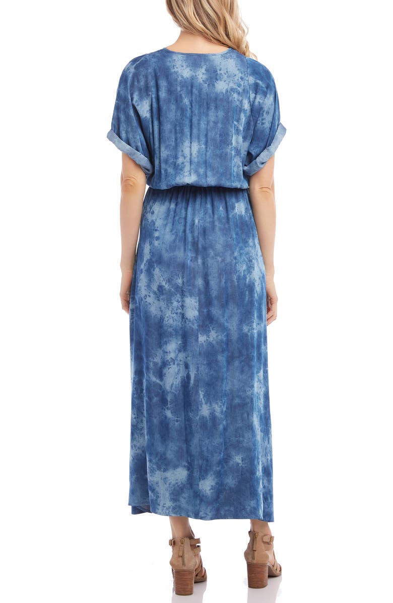 Karen Kane Tie Dye Maxi Dress, Alternate, color, 