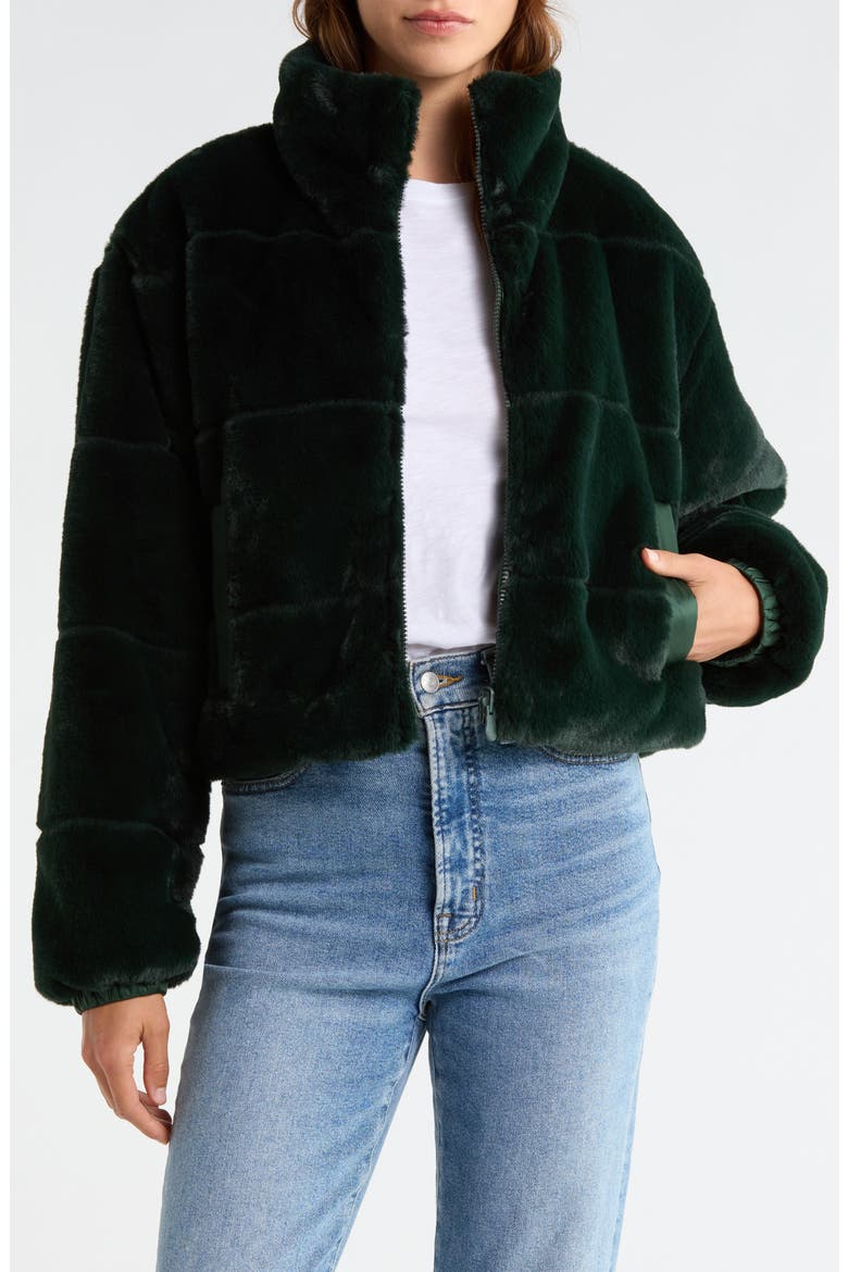 Yuki Reversible Jacket, Alternate, color, NOIR GREEN