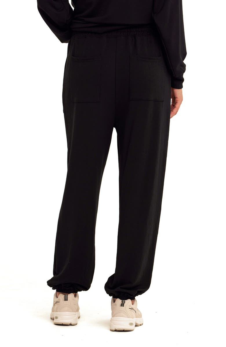 Threads 4 Thought Lottie Terry Sweatpants, Alternate, color, Black