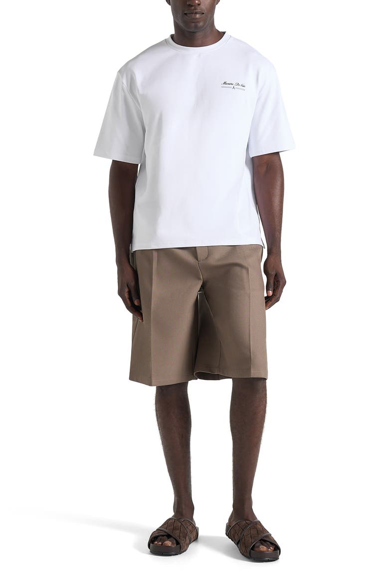 Kian Circuit De Monaco Cotton T-Shirt, Main, color, White