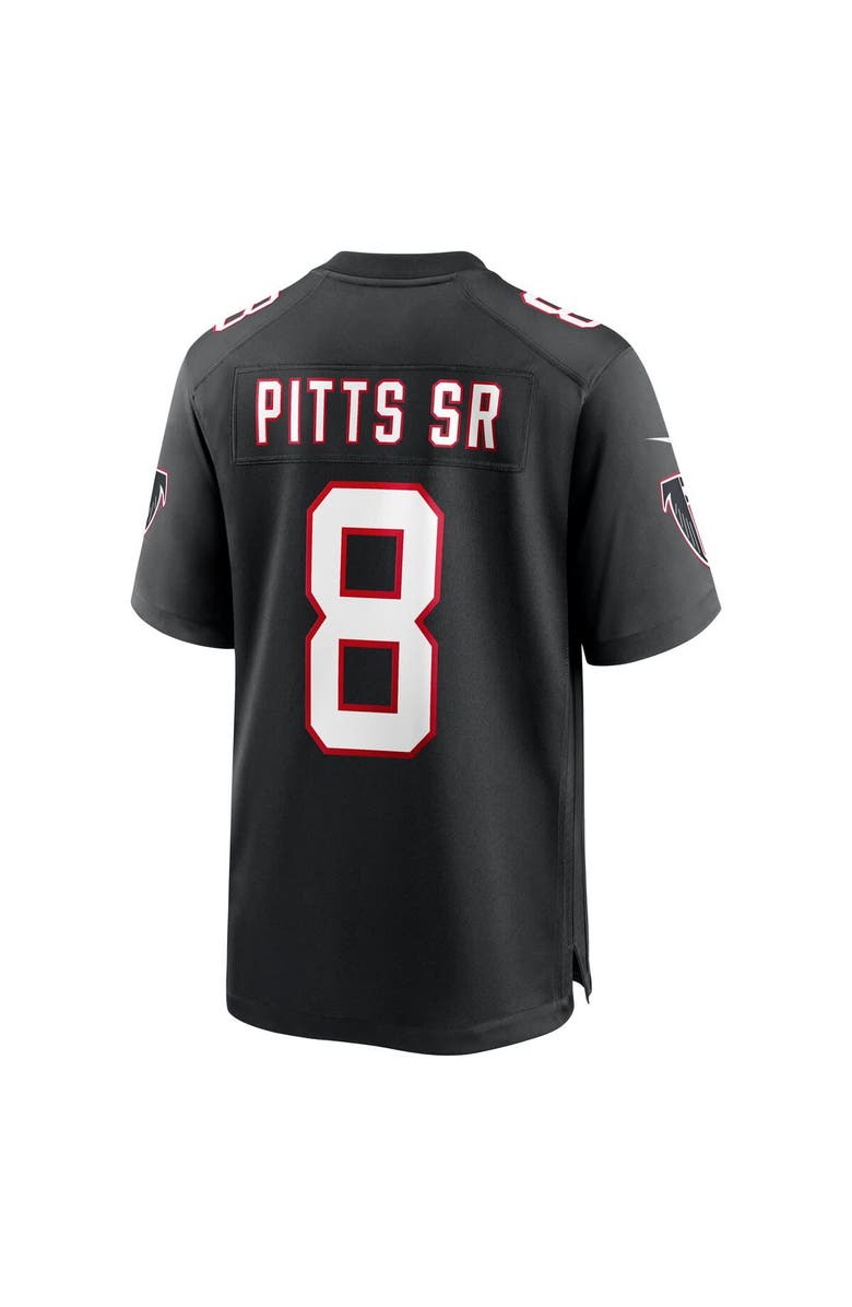 Nike Men's Nike Kyle Pitts Sr. Black Atlanta Falcons Alternate Game Jersey, Alternate, color, Black