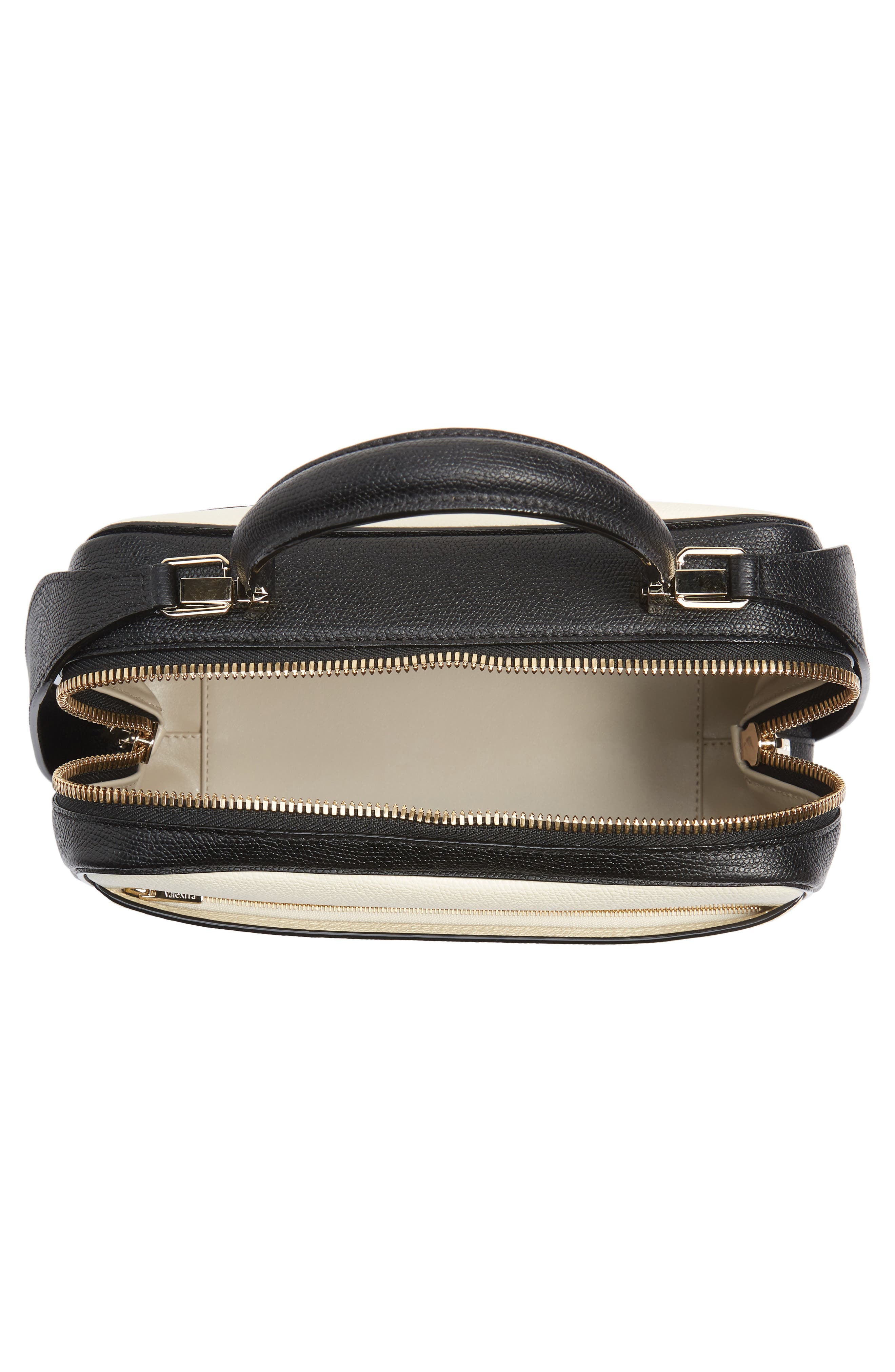 Valextra Medium Serie S Leather Top Handle Bag, Alternate, color, 