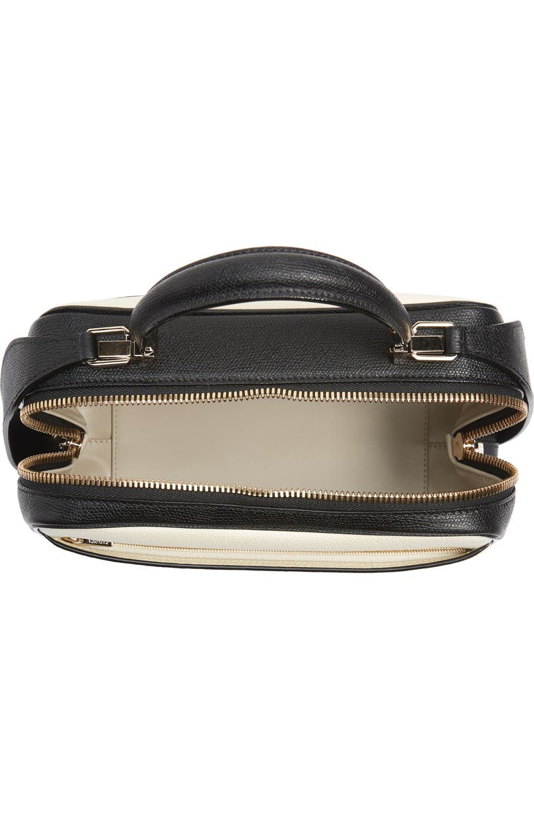 Valextra Medium Serie S Leather Top Handle Bag, Alternate, color,